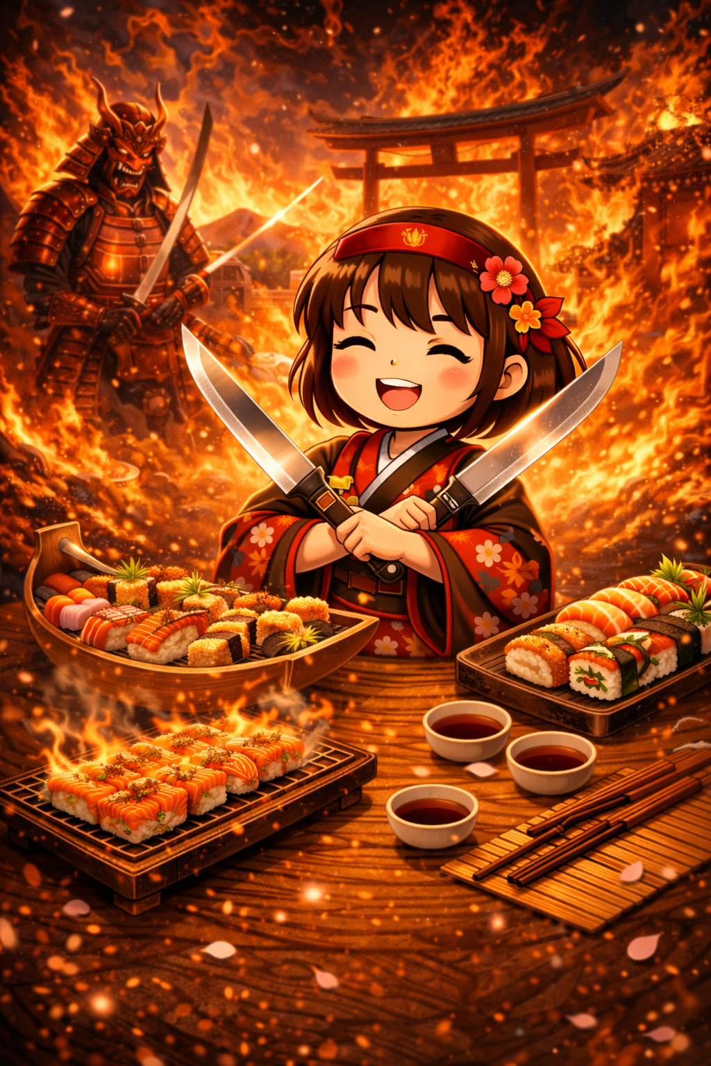 ซูชิเบิร์นไฟ 1